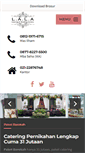 Mobile Screenshot of lalacatering.net
